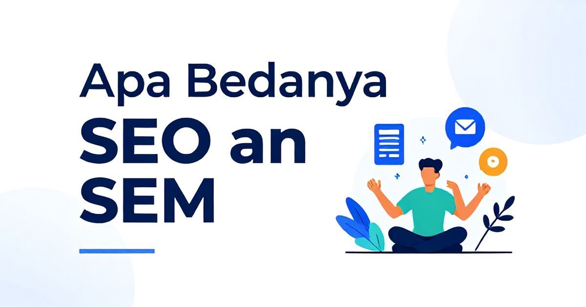 SEO vs SEM: Apa Bedanya SEO dan SEM yang Sebenarnya (dan Kenapa Banyak UMKM Indonesia Kelabakan)