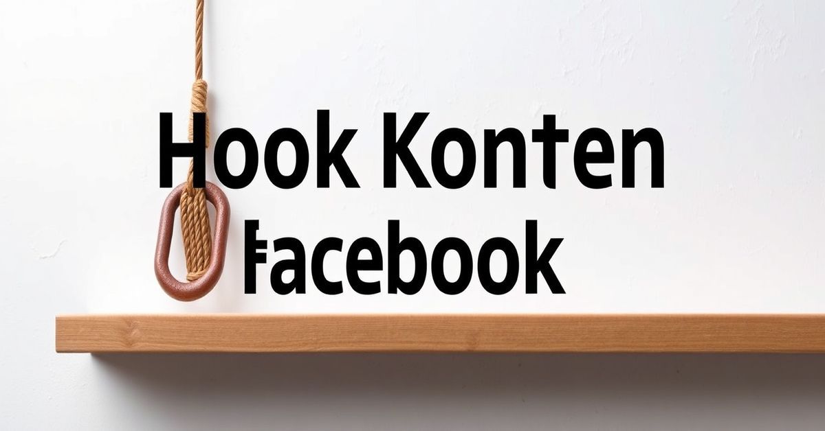 Hook Konten Facebook: 13 Formula Rahasia yang Membuat Scroll Berhenti di Detik ke-1